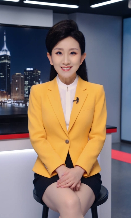 主持人张杰的图片